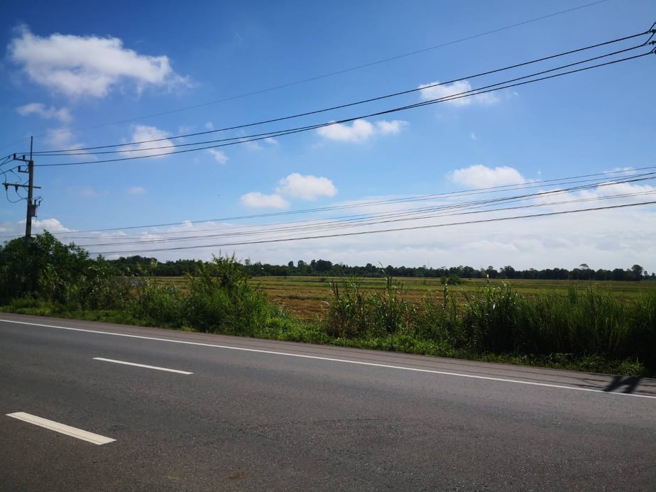 ขายที่ดินเปล่าปราจีนบุรี จ.ปราจีนบุรี อ.ศรีมโหสถ 18-1-20 ไร่