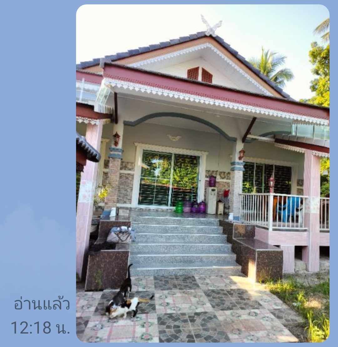 ขายบ้านพร้อมที่ดิน ติดถ.หลังบ้านห่างจากวัดบ้านหนองแขม 50 ม. 1-1-19 ไร่
