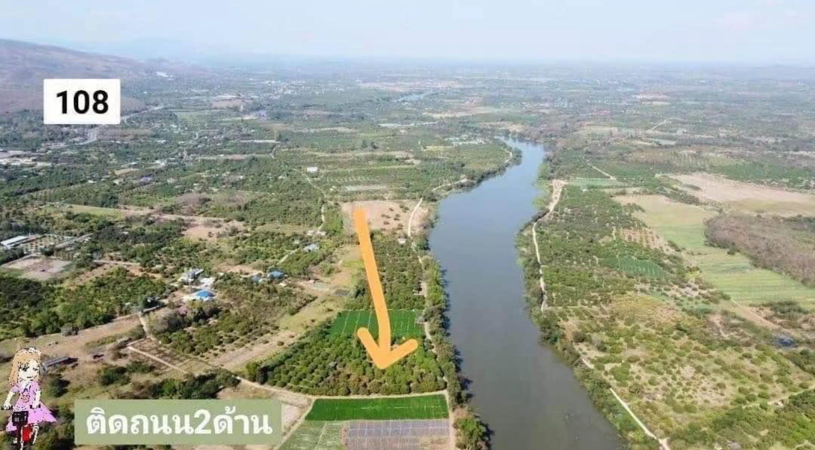 ที่ดินพร้อมสวนลำใย