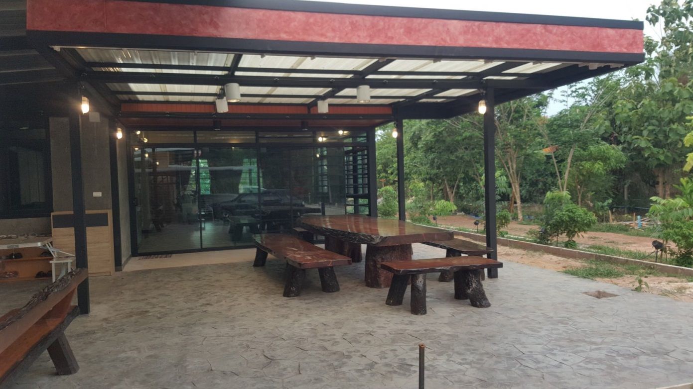 ขายบ้านสวนปราจีนบุรี บ้านสวยสไตล์รีสอร์ท"ขายถูกมาก