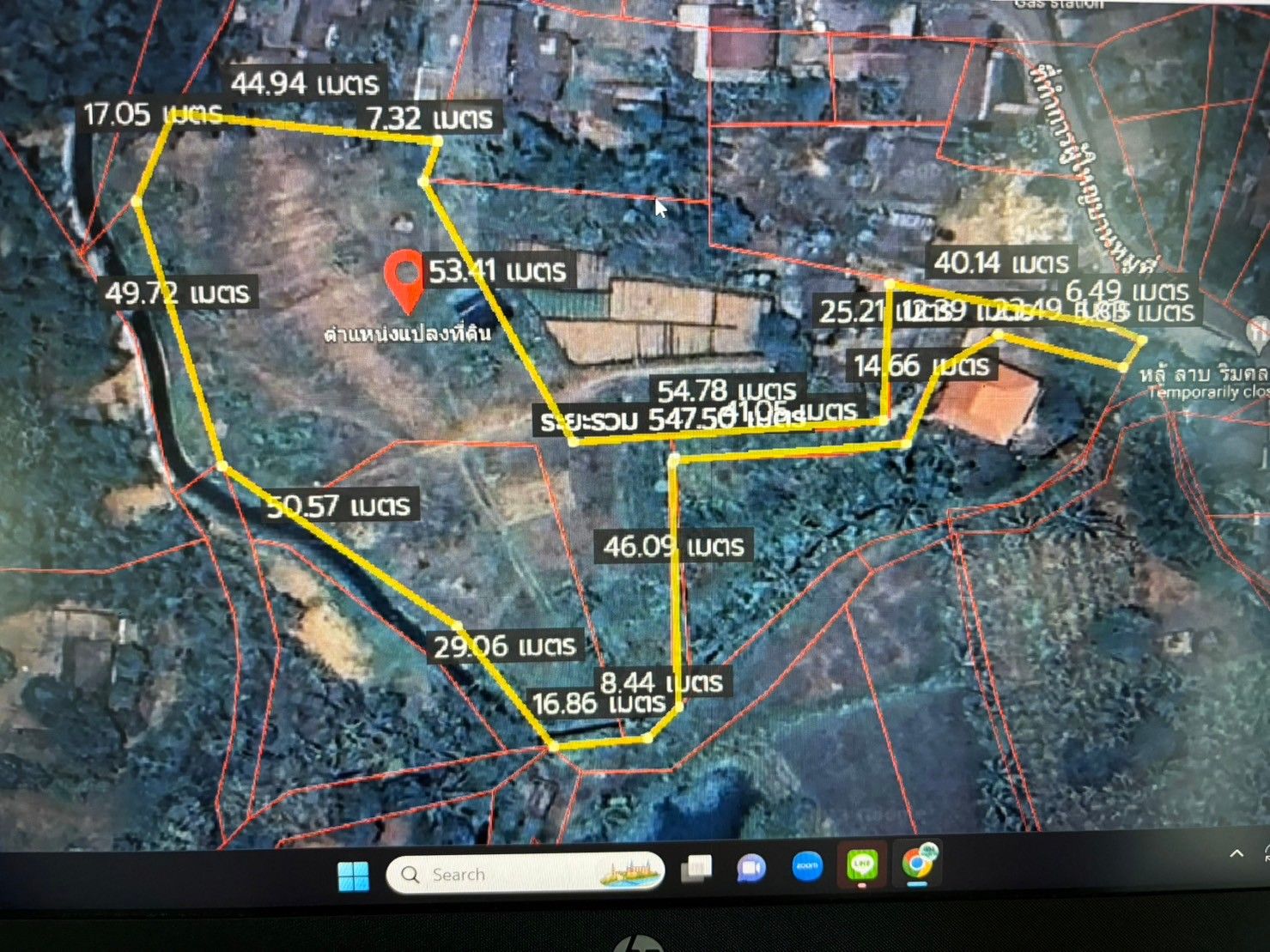 ที่ดินสวยดอยสะเก็ด ติดลำธาร