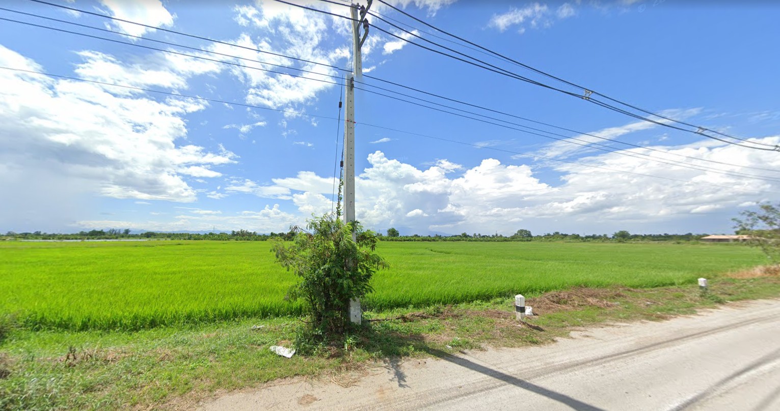 ที่ดินเปล่าทำเลดี ติดถนนบายพาส ไปโรงพยาบาลลำพูน 15-1-31.4 ตร.ว.