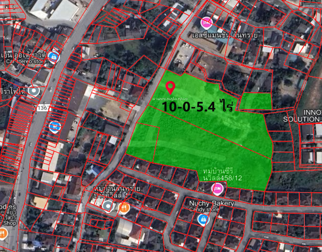 ขายที่ดิน 10-0-5.4 ไร่ ใกล้เซ็นทรัลเฟสติวัลเชียงใหม่