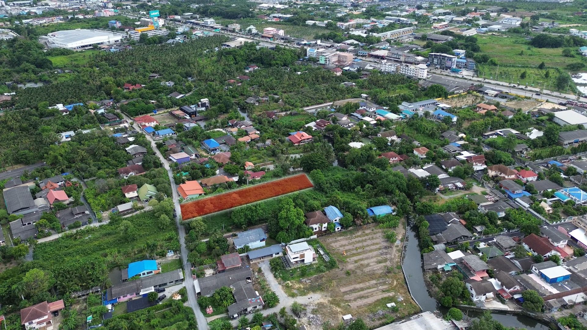 ขายที่ดินผังสีชมพู 560 ตร.ว. ซอยสามพราน 8 ใกล้เพชรเกษม 700 ม. สร้างโรงงาน/โกดังได้