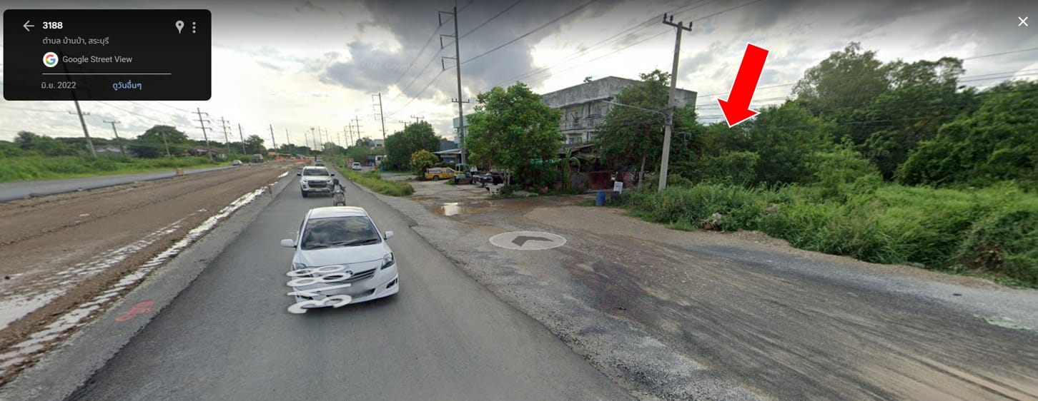 ต้องการขายที่ดินเปล่าใกล้ถนนใหญ่