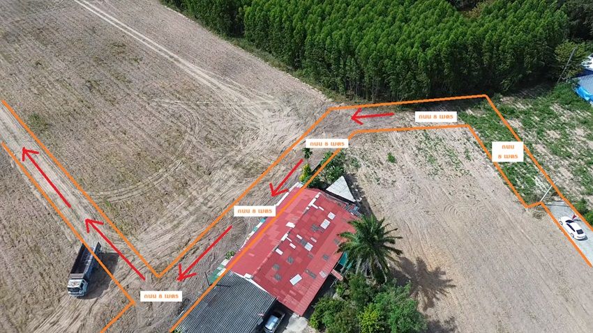 ขายที่ดินระยอง อำเภอบ้านฉางที่ดินแบ่งขายขนาด 1 ไร่ - 7 ไร่ ใกล้หาดพยูน บ้านฉาง