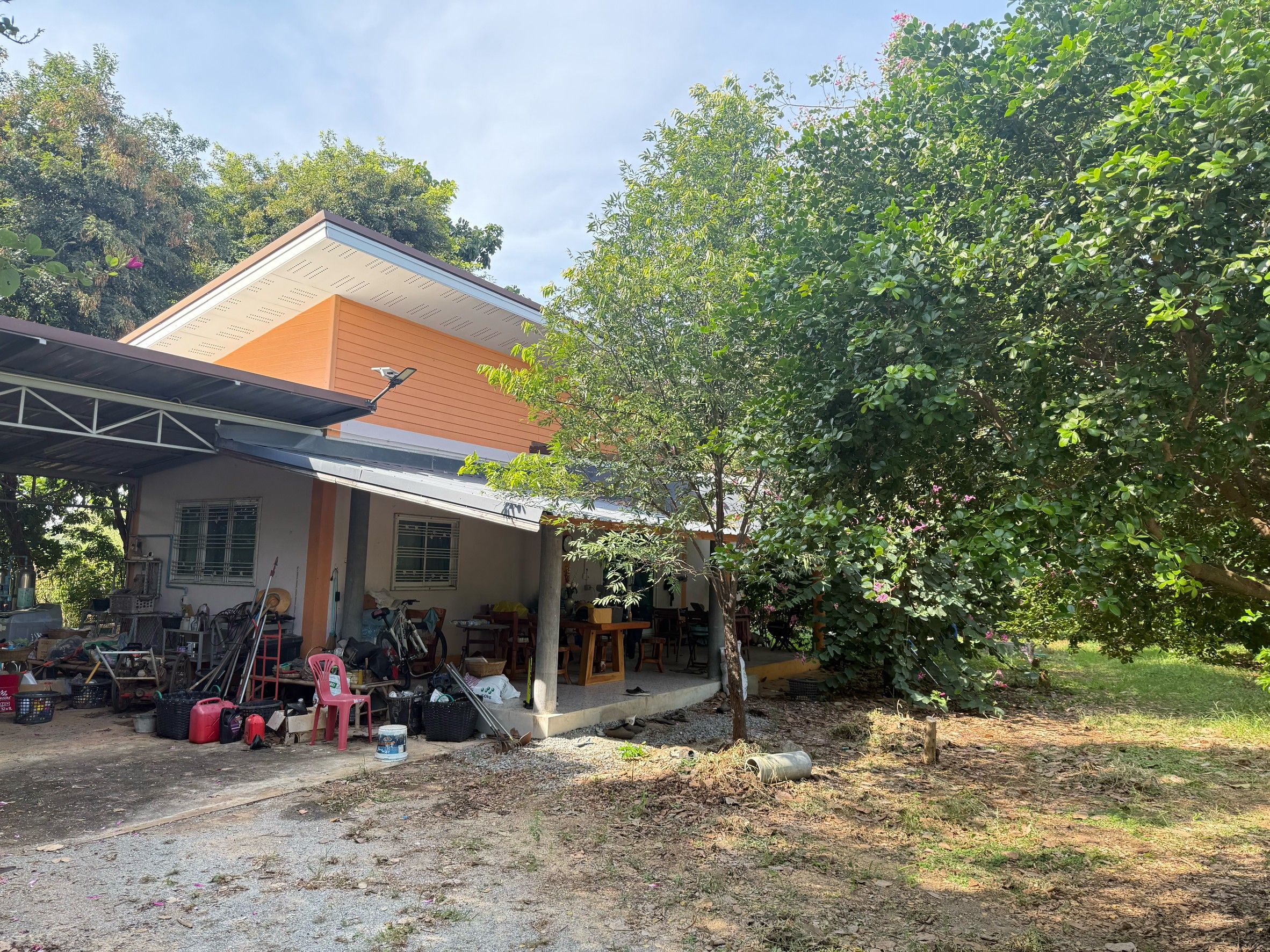 ขายบ้านสวน บ้านพร้อมที่ดิน พร้อมสวนผลไม้ อู่ทอง สุพรรณบุรี