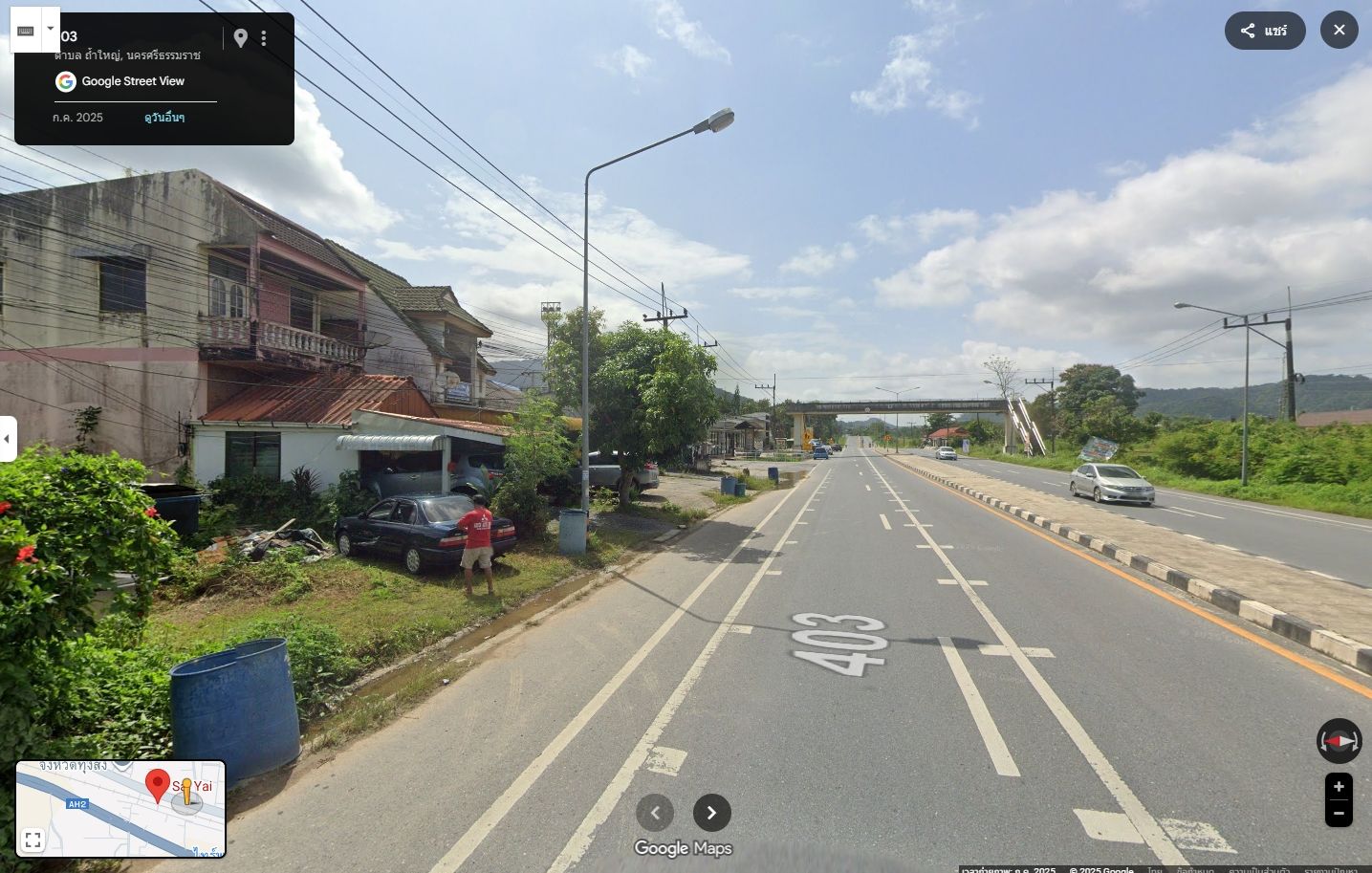 ขายที่ดินนครศรีธรรมราช ทุ่งสง ที่ดินเปล่า ใกล้ใกล้มหาลัยเกษตรไสใหญ่