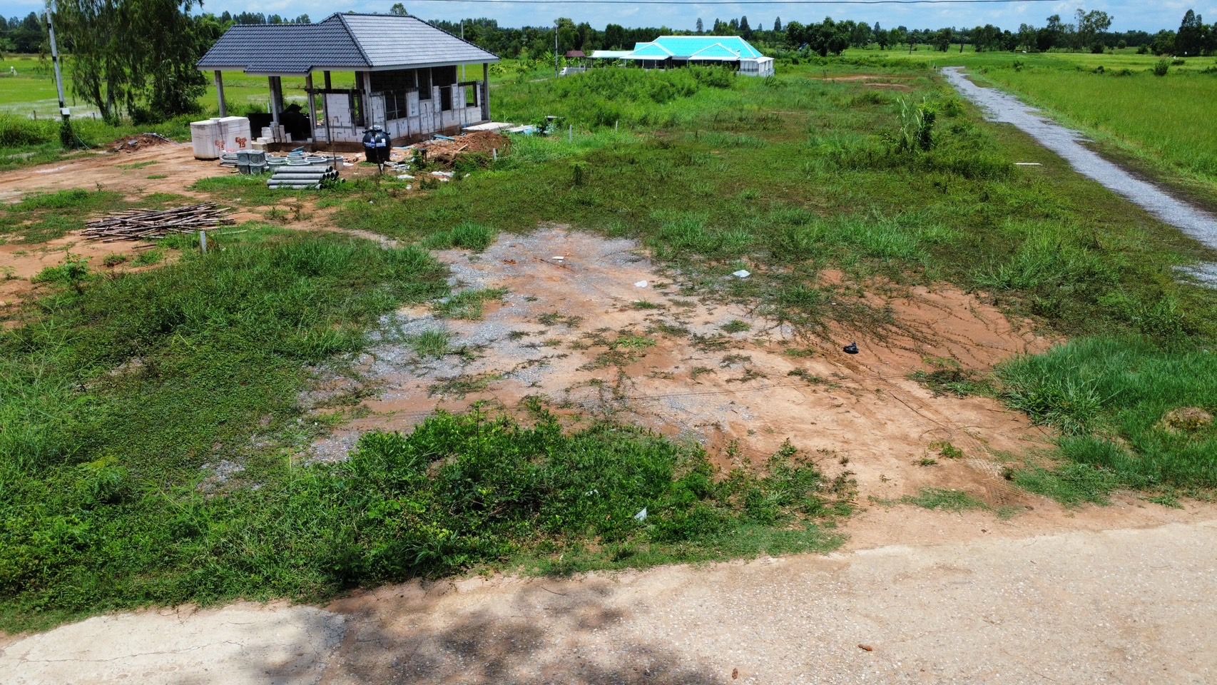 ขายที่ดินแปลงเล็กเลี่ยงเมืองขอนแก่นถมแล้ว