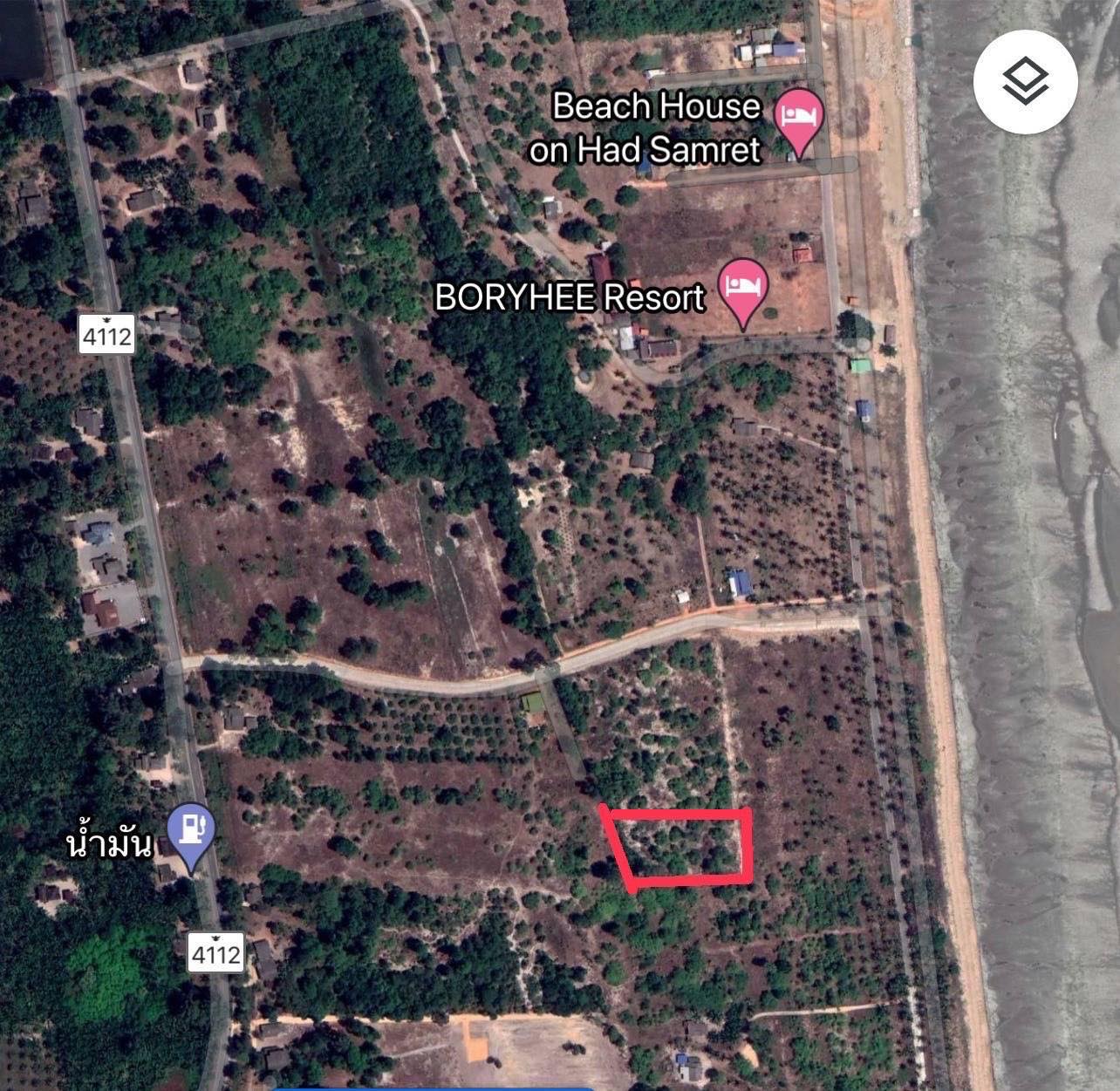 ที่ดินแปลงสวย ใกล้กับทะเล อ.ท่าชนะ จ.สุราษฏร์ธานี 2-1-76 ตร.ว.