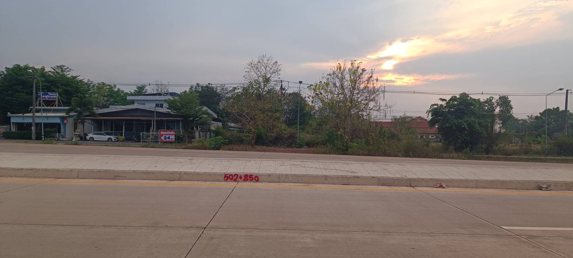 ที่ดินสวยหนองคาย ทำเลศักยภาพ เดินทางสะดวก เยื้อง ม.ขอนแก่น(สาขาหนองคาย) ติดถนนมิตรภาพ ไปสะพานไทย-ลาว เนื้อที่ 6 ไร่