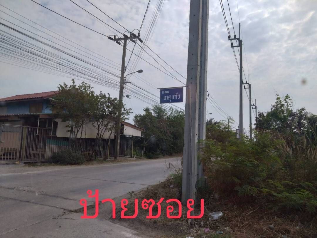 ขายที่ดินสมุทรปราการ ที่ดินเหมาะปลูกบ้าน อพาร์ทเม้นท์ บ้านเช่า บางเสาธง สมุทรปราการ 0-1-0