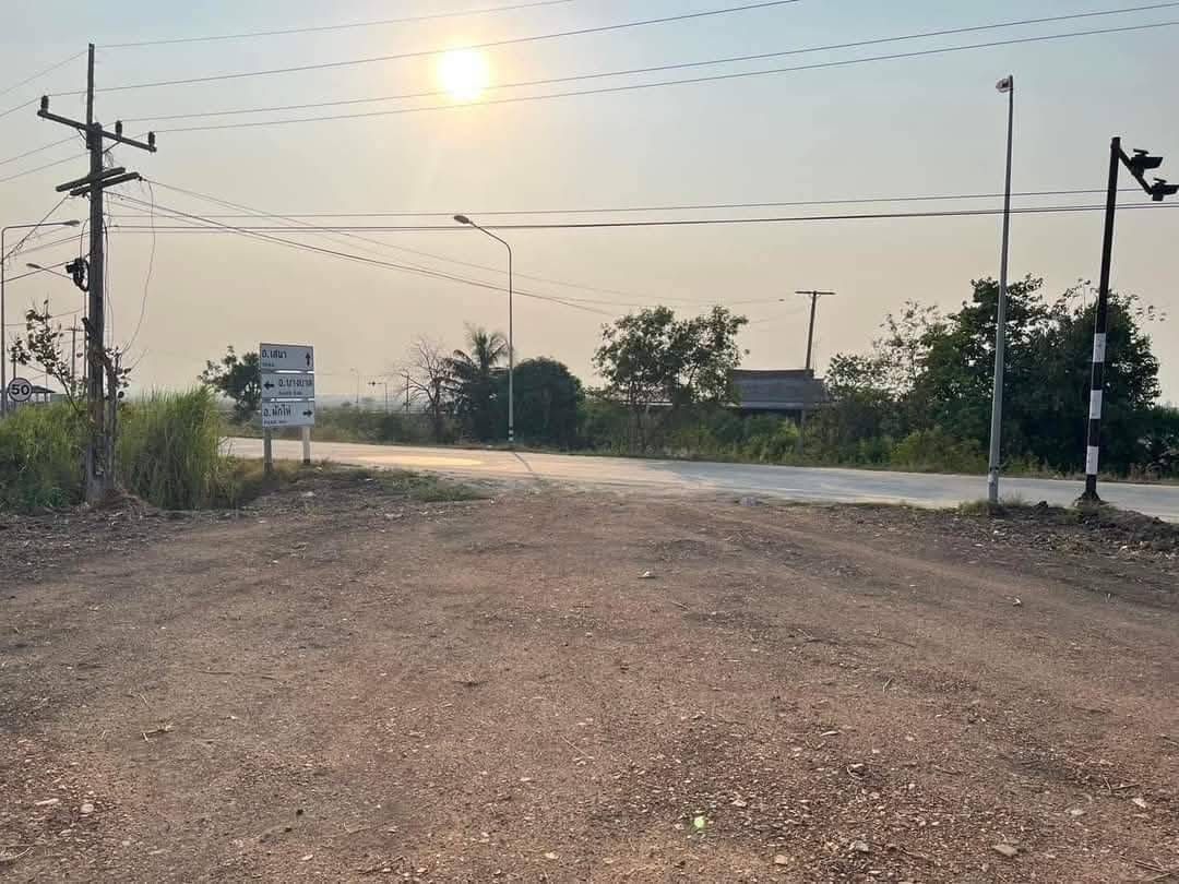 ขายที่ดินพระนครศรีอยุธยา บางบาล ที่ดินถมแล้วน้ำไม่ท่วม ติดถนนทางหลวงสาย 3501 ป่าโมก-บางบาล-เสนา