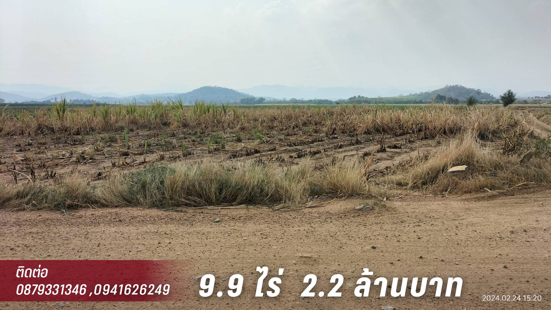 ขายที่ดินอุทัยธานี อำเภอบ้านไร่ แบ่งขายที่ 9.9 ไร่ ราคา 2.2 ล้าน อ.บ้านไร่ จ.อุทัยธานี 