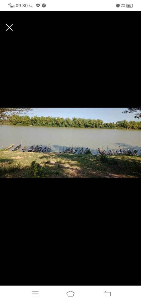 ที่ดินติดแม่น้ำมูล 2 ไร่ 1 งาน วิวแม่น้ำ อุบลราชธานี  