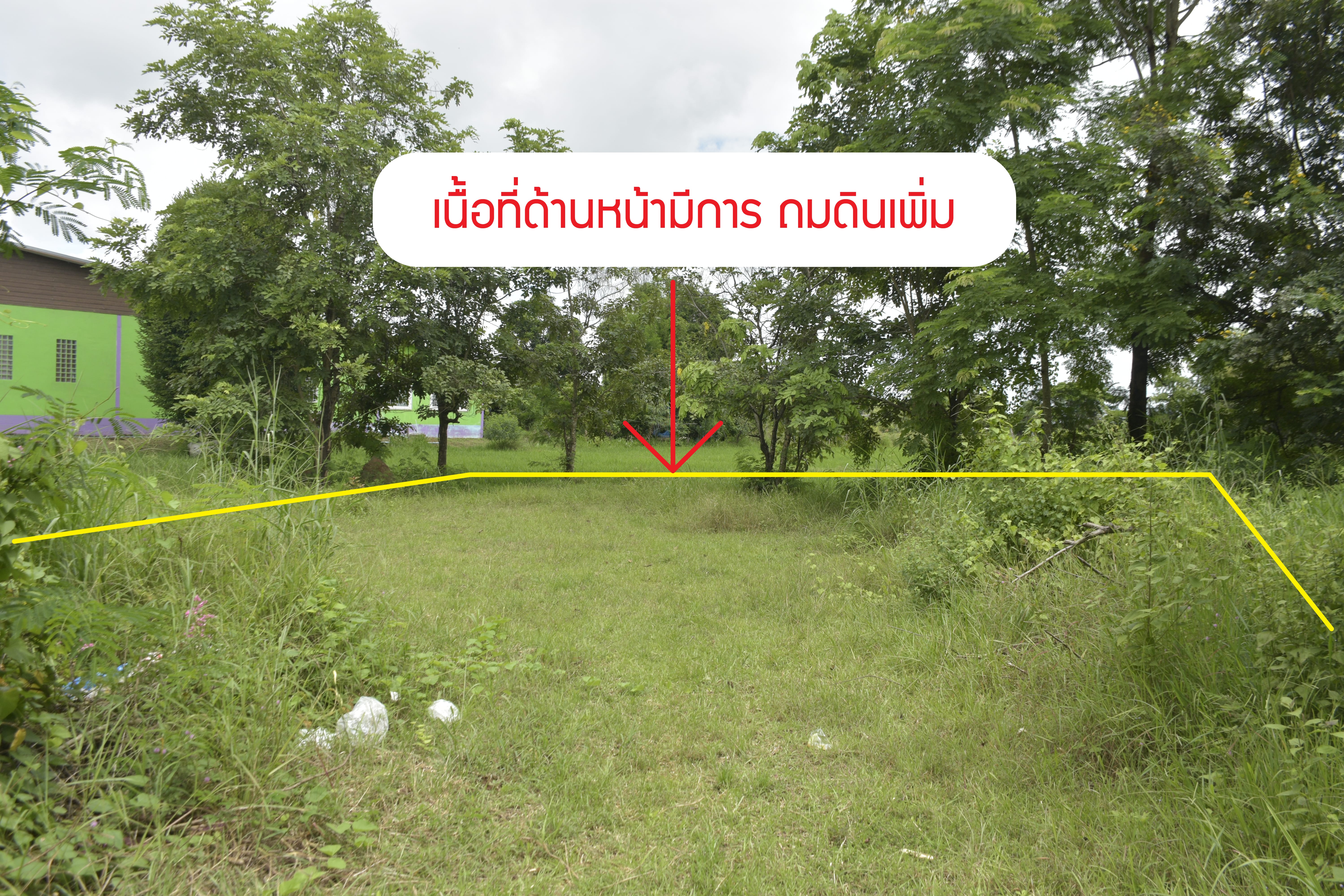 📍ขายที่ดิน อ.อากาศอำนวย จ.สกลนคร ติดถนน 4 เลน ใกล้สี่แยกไฟแดง ทำเลดี