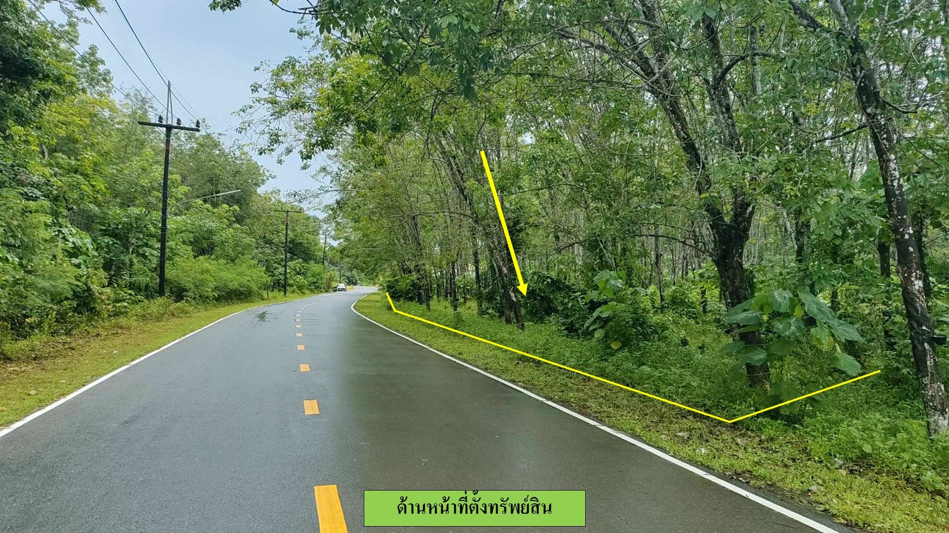 ขายที่ดิน บ้านด่านหยิด เนื้อที่ 1 ไร่ ติดถนนลาดยาง อยู่ในชุมชน