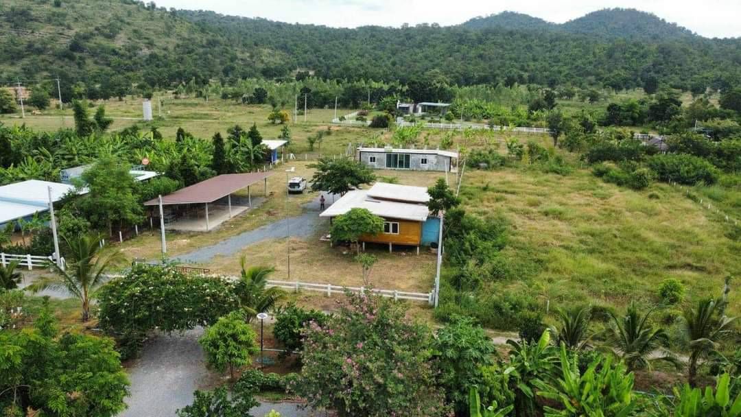 ขายบ้านพร้อมที่ดินกาญจนบุรี บ้านสวย บรรยากาศดี วิวหลักล้าน เลาขวัญ กาญจนบุรี 1-0-0