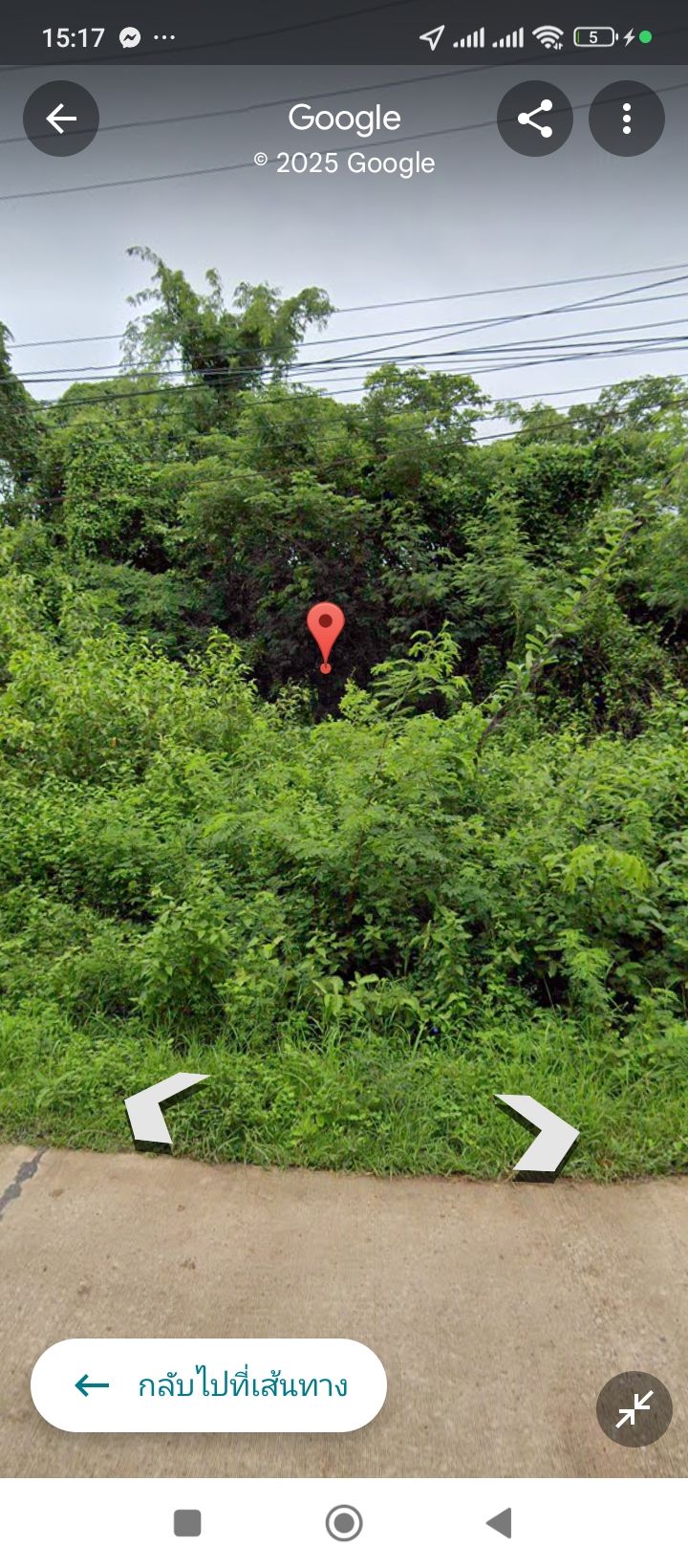ที่ดินติดถนน