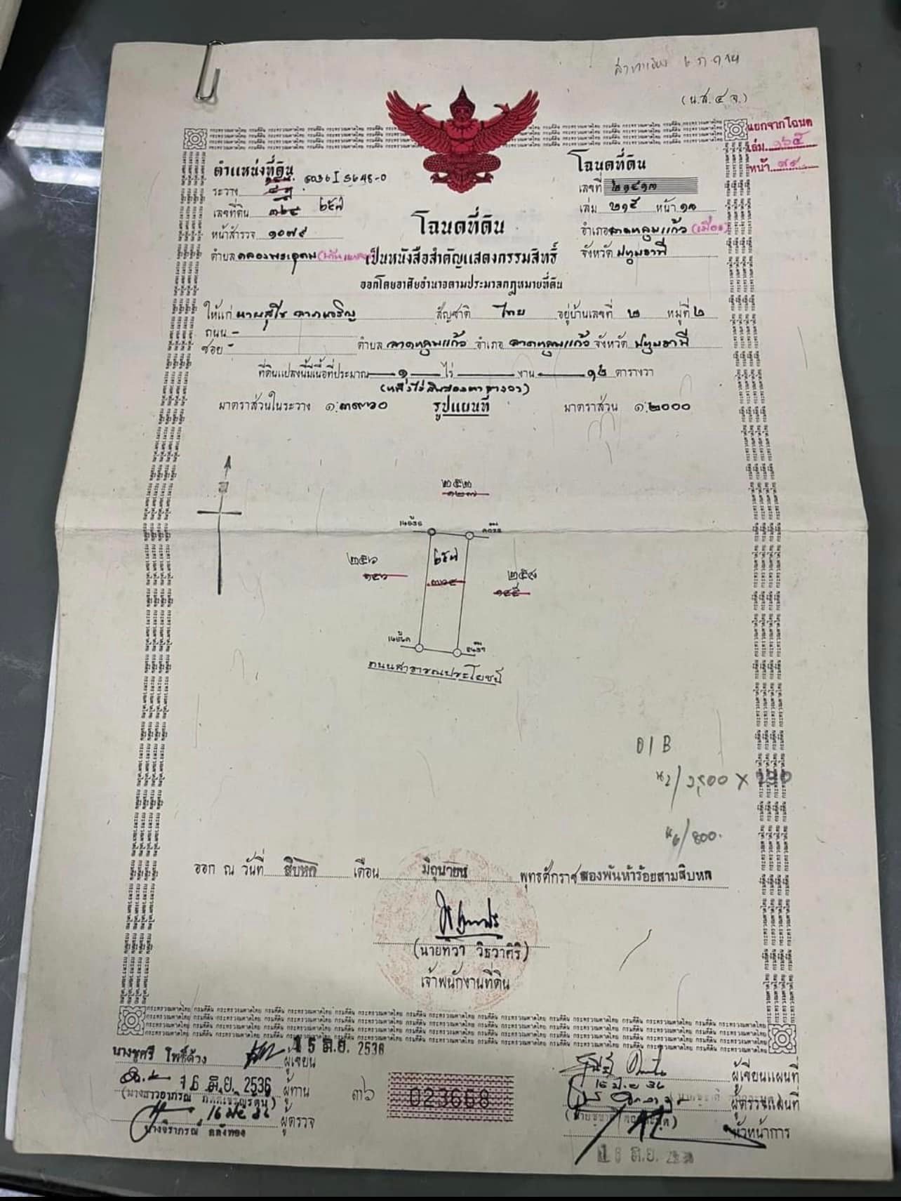 ขายอาคารสำนักงานปทุมฯ เมืองประทุมฯ