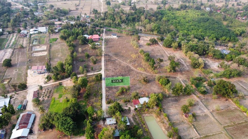 ที่ดินสวยทำเลดี ห่างสนามบิน 10km อุบลราชธานี 105 ตรว.