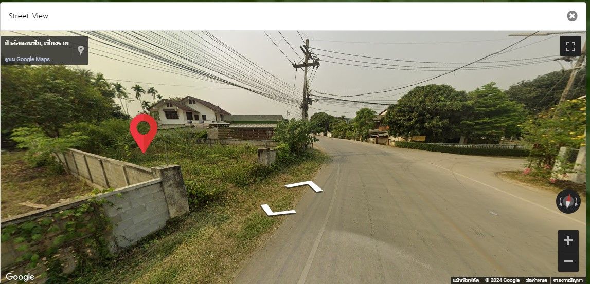 ขายด่วนที่ดินใกล้วัดร่องขุ่นเพียง 5 นาที ทำเลดีตรงสามแยก เหมาะทำร้านค้า ฟรีโอน