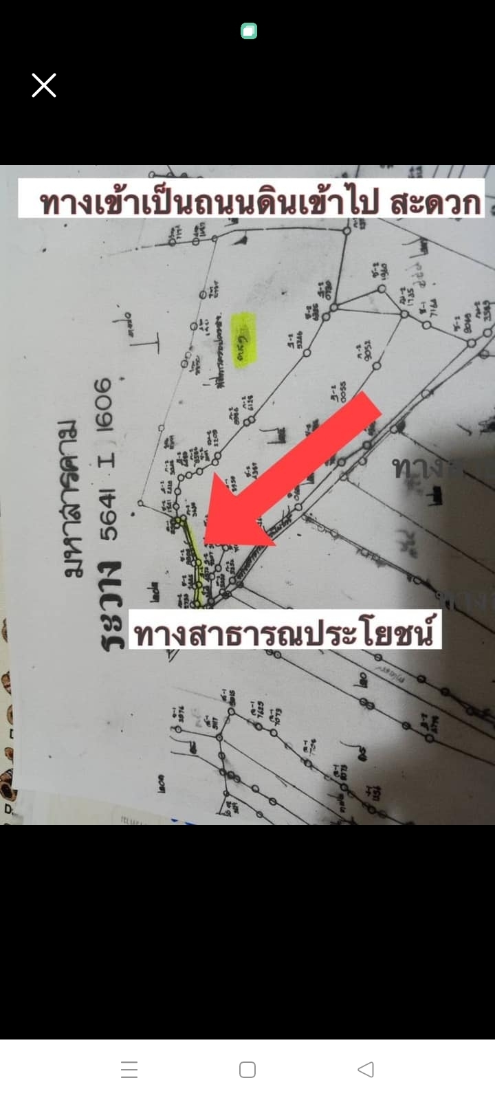 ที่ดินเปล่า มหาสารคาม 26-0-89