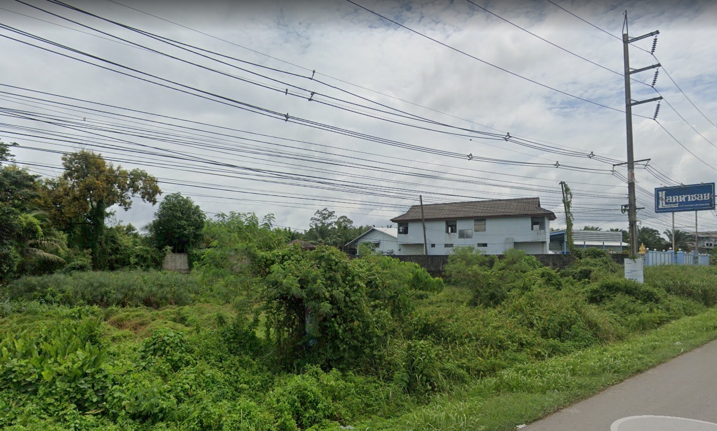 ขายที่ดินสี่แยกปฐมพร 1-0-15.9 ตร.ว. ชุมพร