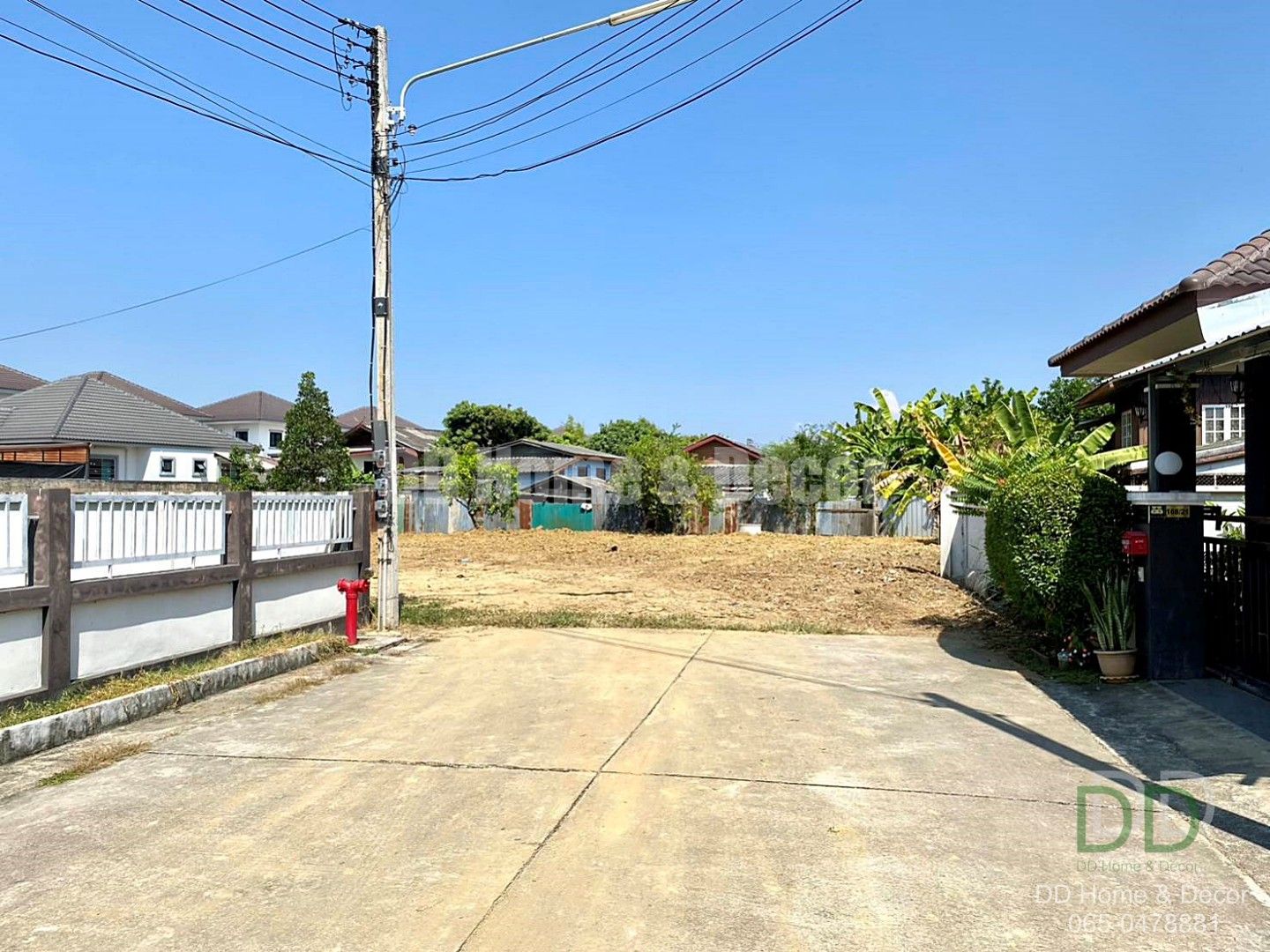 DD-0215 ขายที่ดิน บ้านสันคือ หนองผึ้ง สารภี 171.3 ตร.วาๆ ละ 19,500 บาท
