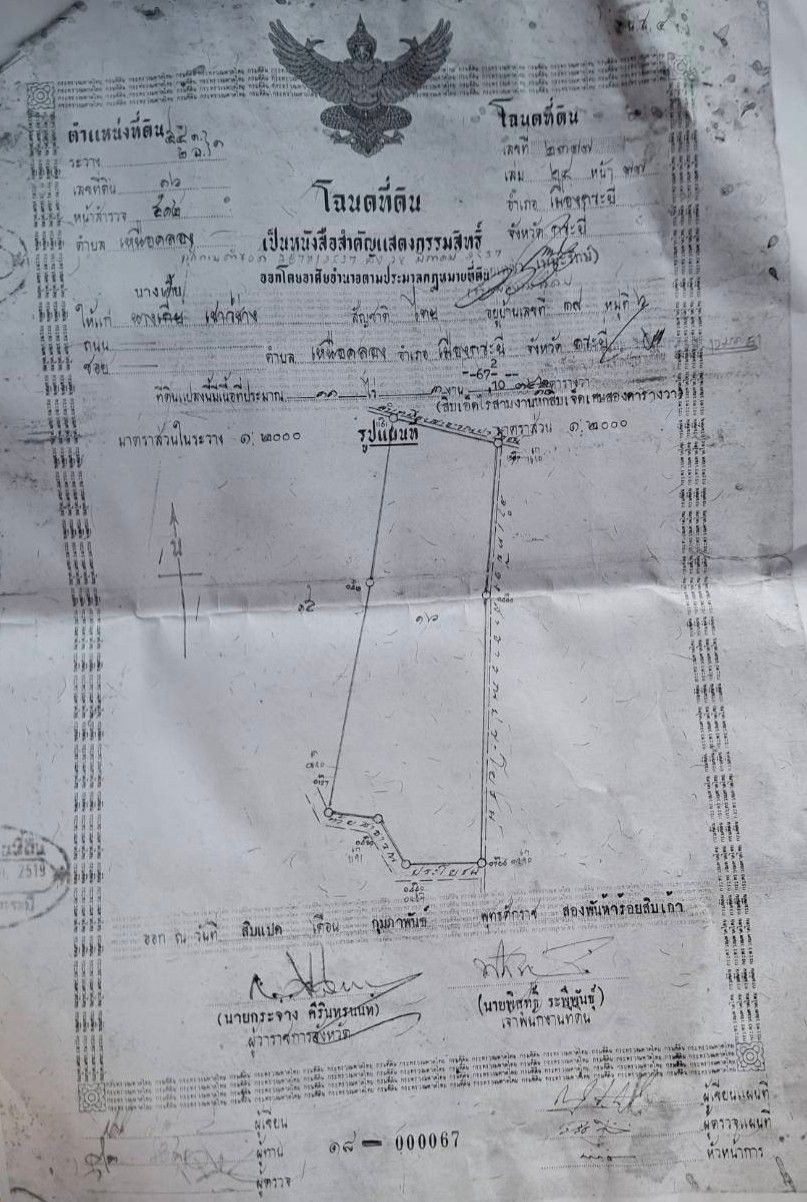 ขายที่ดิน จำนวนมาก
