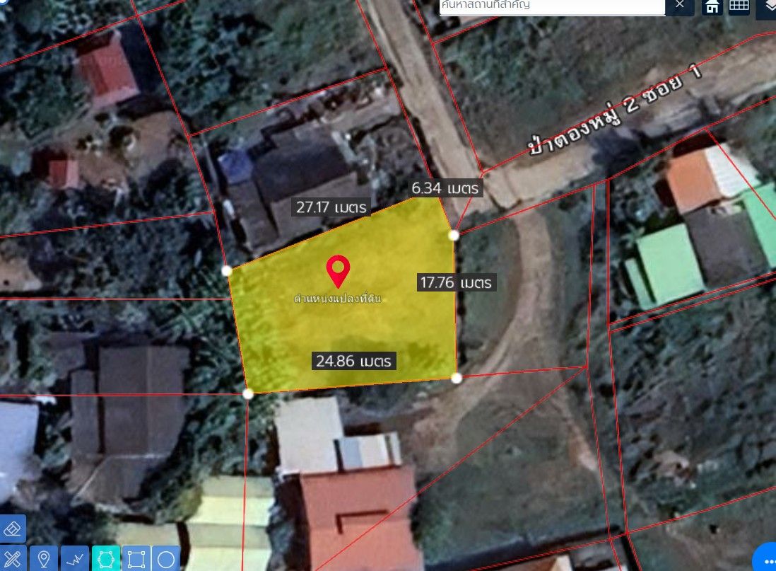 DD-0317 ขายที่ดินเปล่า 133 ตร.วา แปลงหัวมุม โซนสันทรายหลวง