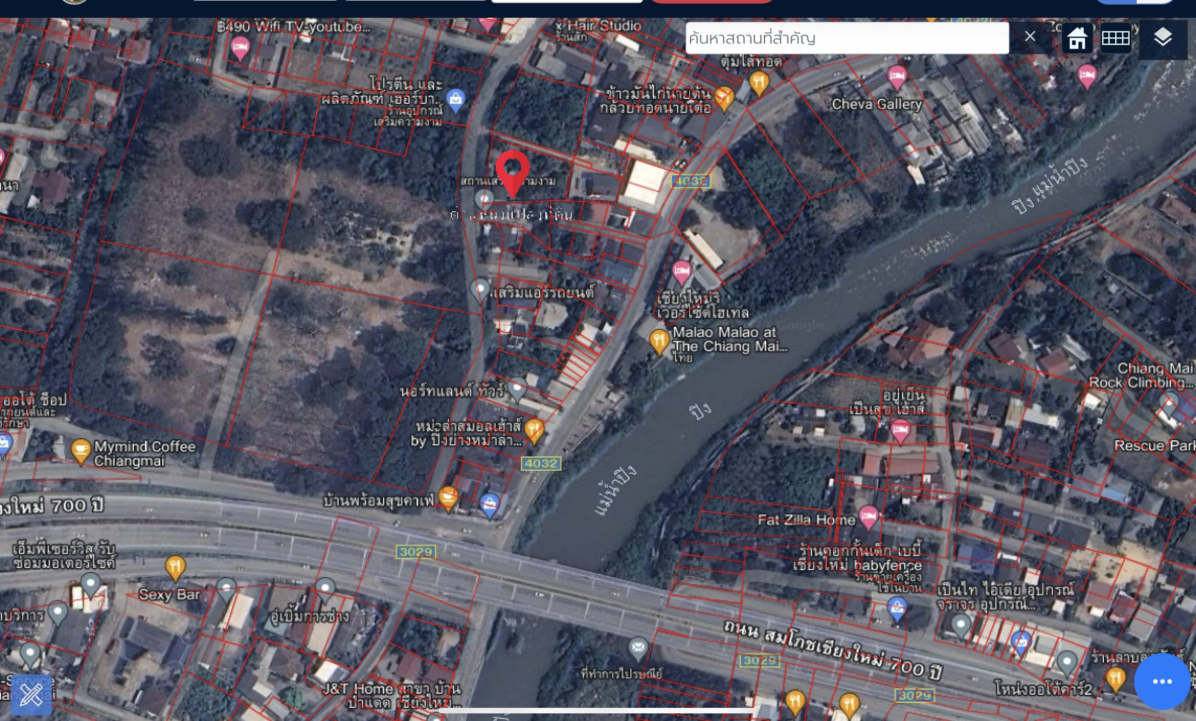 DD#0104 ขายที่ดินป่าแดด 1 งาน 90.8 ตร.วา ใกล้วัดป่าแดด ใกล้ที่กลับรถสะพานถนนสมโภชน์ 700 ปี ป่าแดด | รับโคเอเจ้น