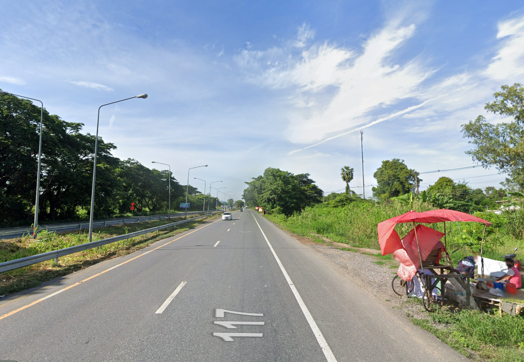 ขายที่ดิน อ.เมืองนครสวรรค์ ติดถนนสายพิษณุโลก ทางหลวง 117 ใกล้เส้นเลี่ยงเมืองนครสวรรค์ เดินทางจากตัวเมือง 12 นาที