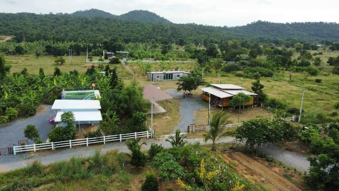 ขายบ้านพร้อมที่ดินกาญจนบุรี บ้านสวย บรรยากาศดี วิวหลักล้าน เลาขวัญ กาญจนบุรี 1-0-0