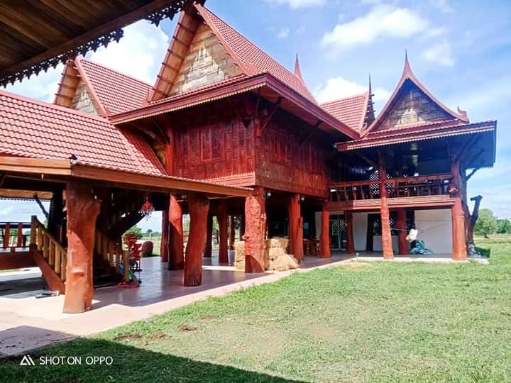 ขายบ้านพร้อมที่ดินมหาสารคาม บรบือ 15 ไร่