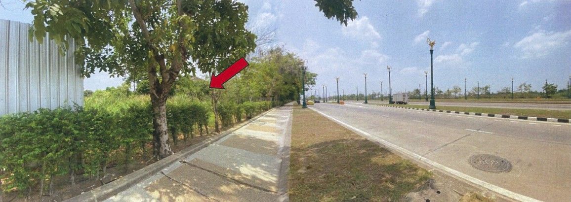 ขายที่ดินติดถนนอุทยาน  ทวีวัฒนา (ด่วน)