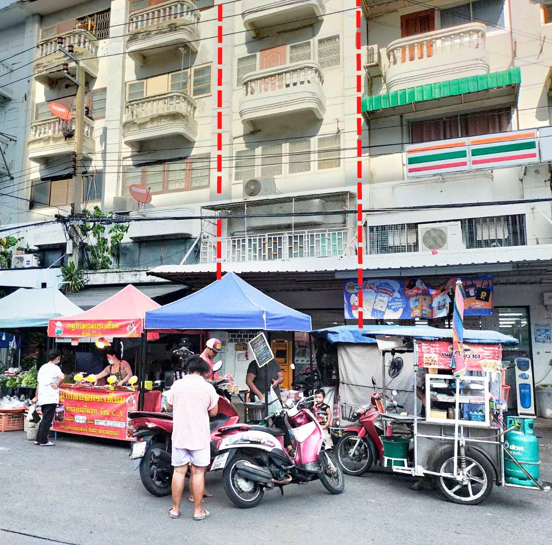 ขายอาคารพาณิชย์กรุงเทพ ทำเลดี เขตราษฎร์บูรณะ