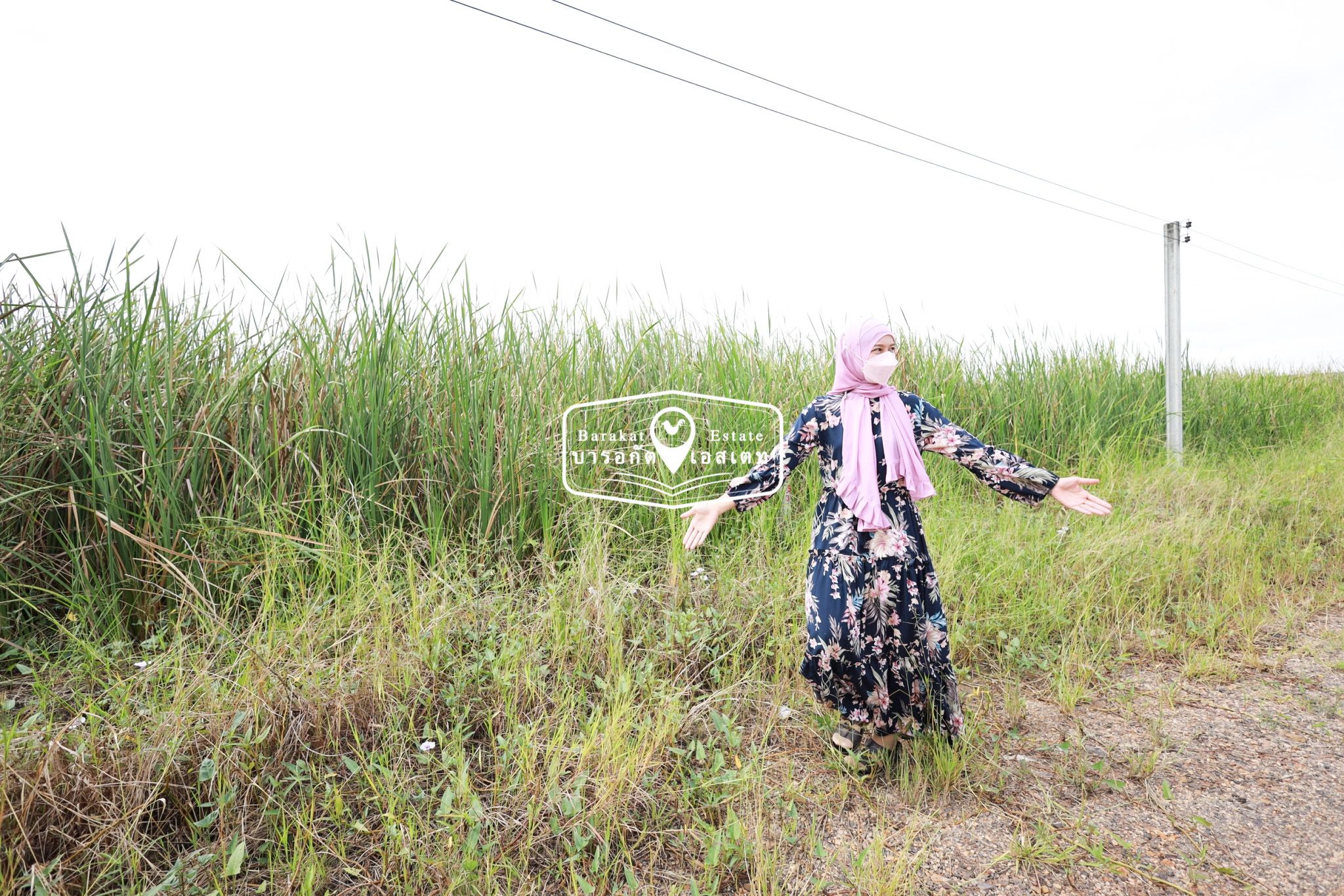 แปลงสวย เนื้อที่ 100 ตร.ว.ที่สวยติดถนนซอย น้ำ ไฟ พร้อม การเดินทางสะดวก