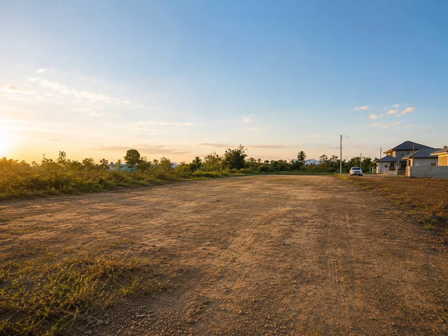 ขายที่ดินสันกำแพงสายใหม่ 277 ตร.ว. ราคาถูก ตร.ว.ละ 6,500 บ. บรรยากาศดี เหมาะปลูกบ้านสวนเกษียณเชียงใหม่ โฉนดพร้อมโอน!