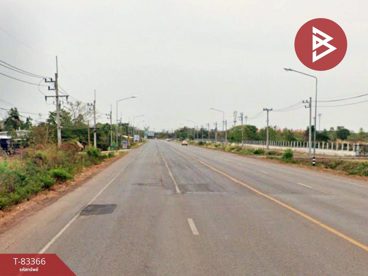 ขายที่ดินเปล่าติดถนน 33-1-55.4 สามพร้าว อุดรธานี