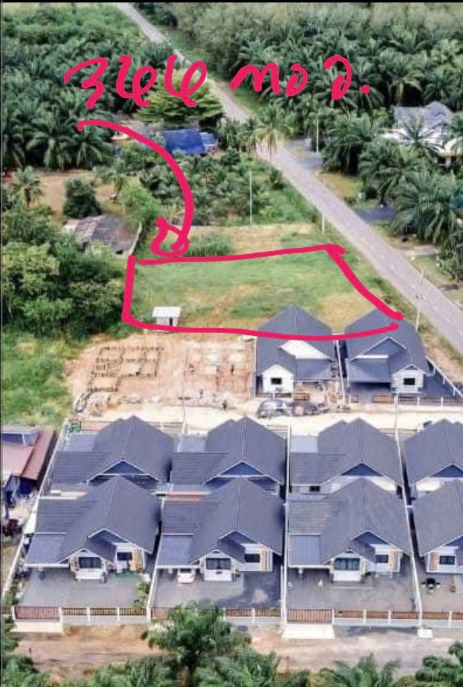 ขายที่ดินเปล่าใจกลางเมืองสุราษฎร์ ท่าสน ราคาแสนถูก