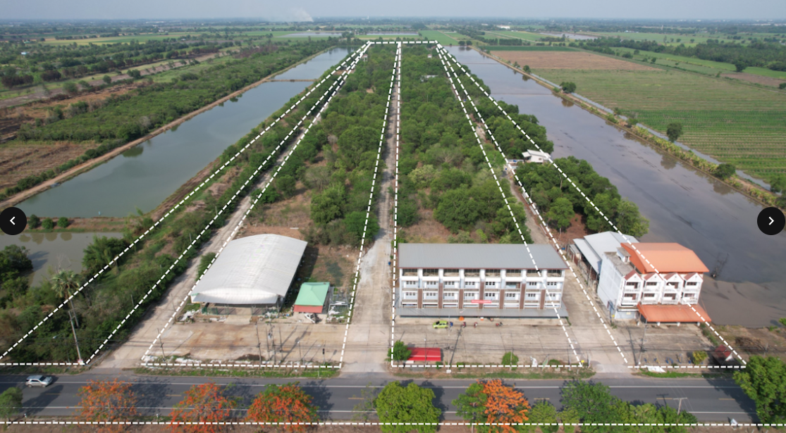 ขายที่ดินปทุมธานี หนองเสือ ที่ดินเปล่าแบ่งขายจากในโครงการ บ้านสวนคลอง 10 กม5.5