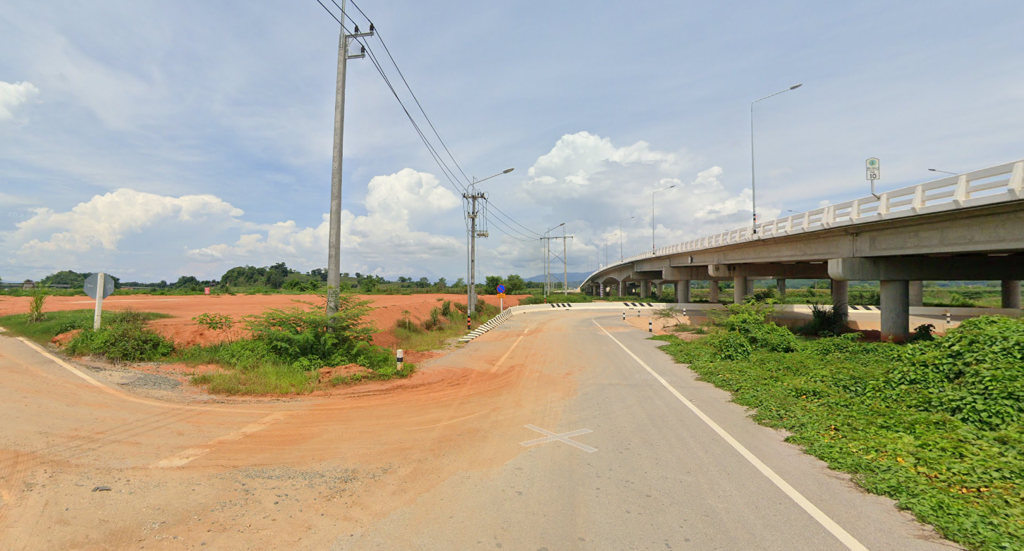 ขายที่ดินเชียงราย ใกล้สะพานโยนกนาคนคร เวียงเชียงรุ้ง 0-3-20.6 ไร่.