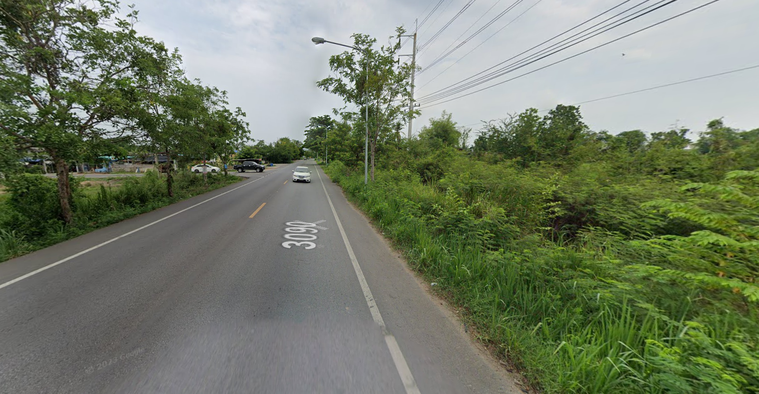 #ขายที่ดินราชบุรี ที่ดินทำเลสวย หน้ากว้าง น่าลงทุนมาก โพธาราม 4-0-3 ไร่.