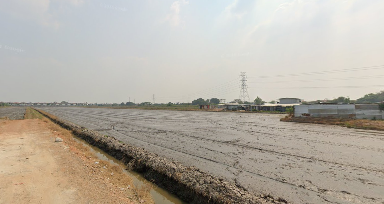 ที่ดินกรุงเทพ เขตคลองสามวา ใกล้ทางด่วนฉลองรัฐ