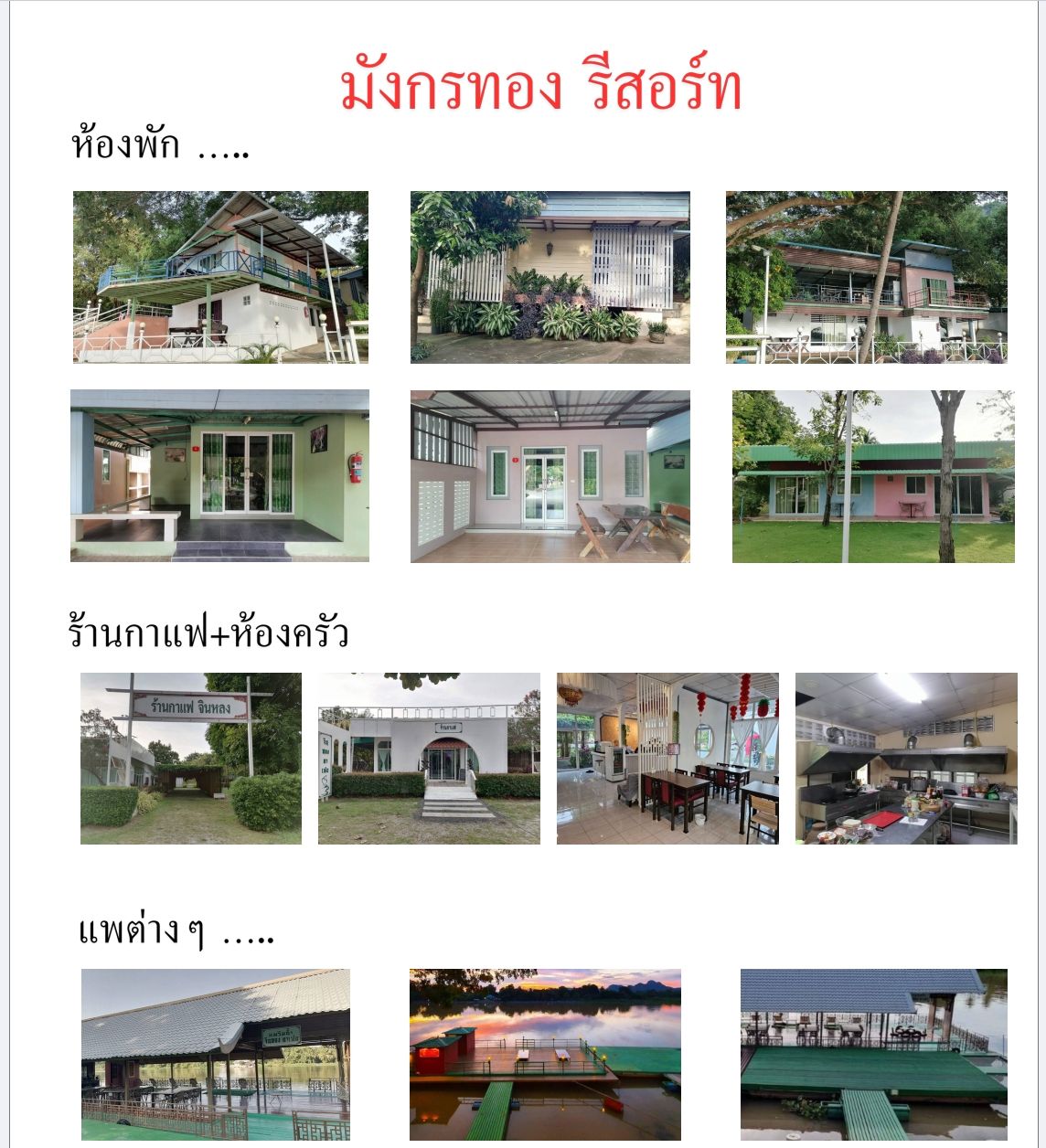 ขายรีสอร์ทกาญจนบุรี อำเภอเมือง ทำเลสวย ลงทุนต่อยอดได้ทันที