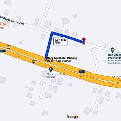 ขายที่ดิน อุดรธานี 18-2-5 ไร่