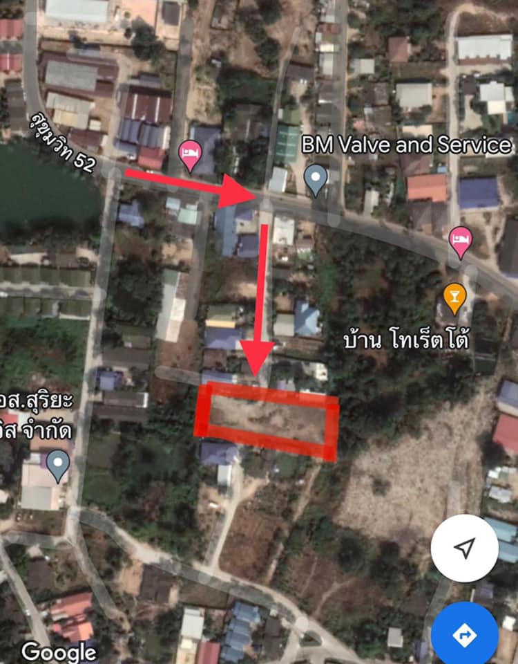 ที่ดินกรอกยายชา 1 ไร่ 1 งาน  ระยอง