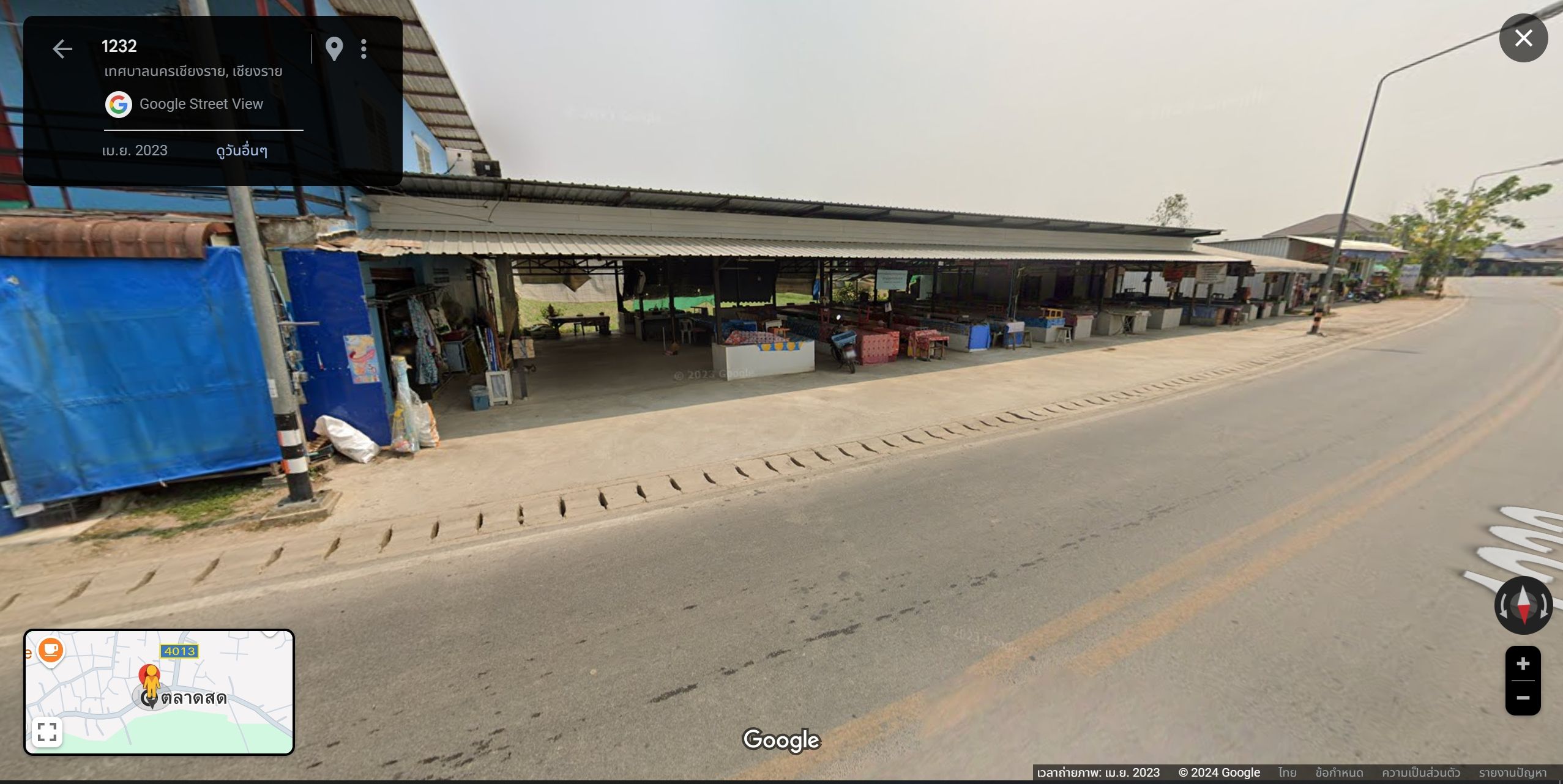 ขายที่ดินเชียงราย ป่ายางมน ติดถนน 12-3-16 ตร.ว.