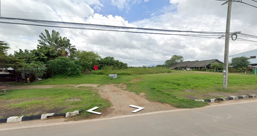 ที่ดินเปล่า ติดถนน 4 เลน แยกแม่สรวย แม่ลาว เชียงราย 6-3-76 ไร่
